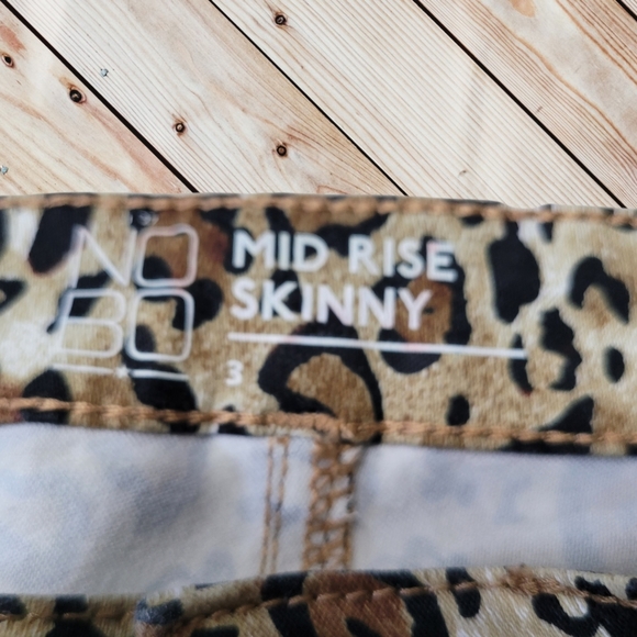 NOBO Mid Rise Skinny Jeggingss Sz 3 - Picture 5 of 6